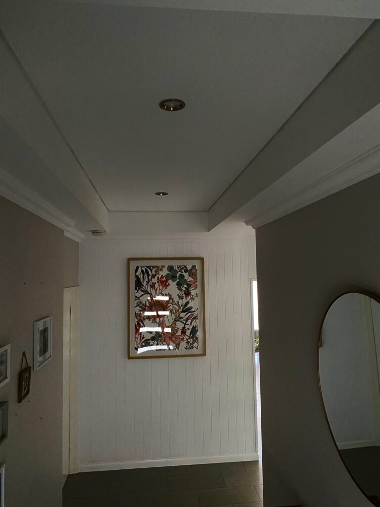 Bef0ore a skylight installation