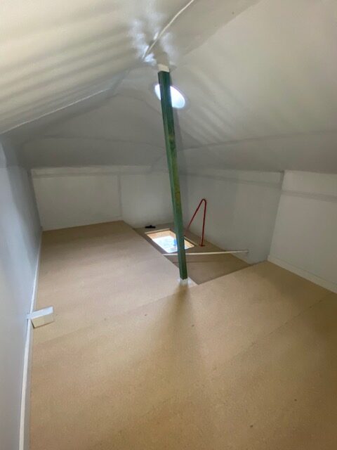 Dust proof roof space storage